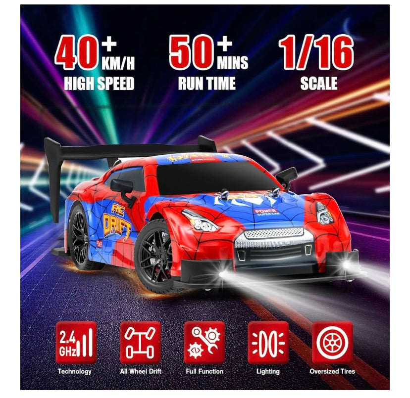Mini drift car ( spiderman)